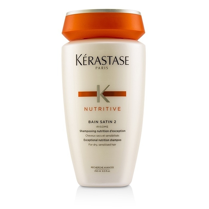 Kerastase - Nutritive Bain Satin 2 Exceptional Nutrition Shampoo (For Dry, Sensitised Hair)(250ml/8.5oz)