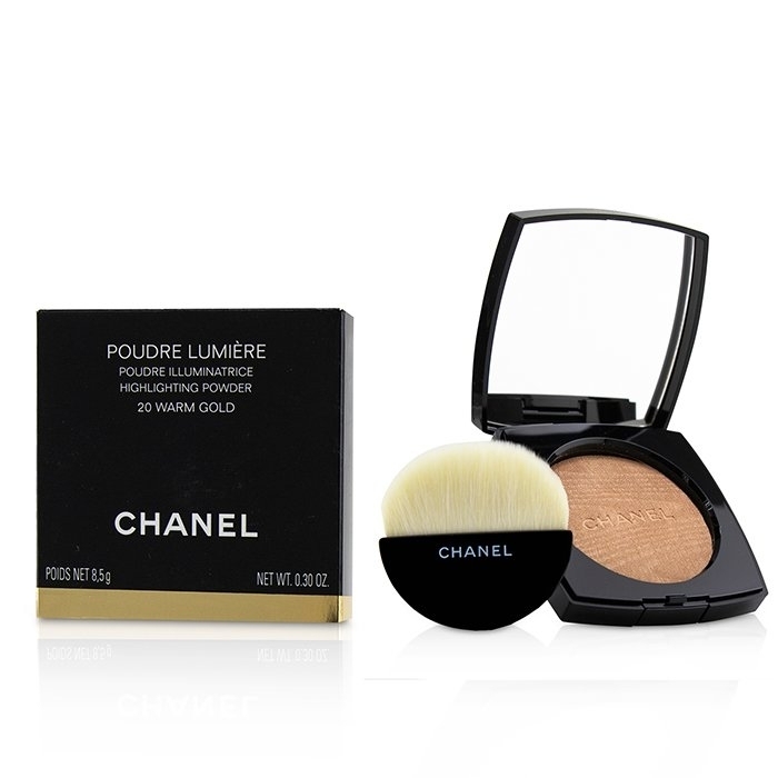 Chanel - Poudre Lumiere Highlighting Powder - # 20 Warm Gold(8.5g/0.3oz)