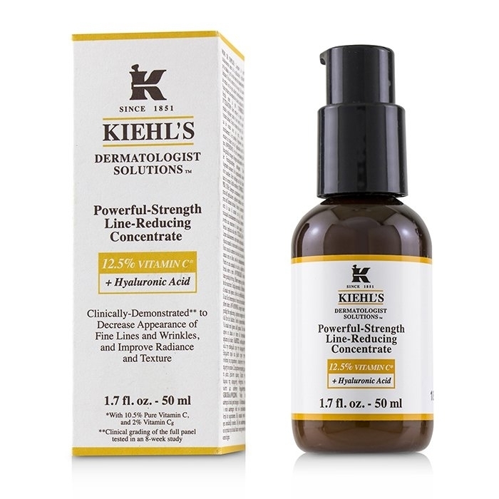 Kiehl's - Dermatologist Solutions Powerful-Strength Line-Reducing Concentrate (With 12.5% Vitamin C + Hyaluronic Acid)(50ml/1.7oz)