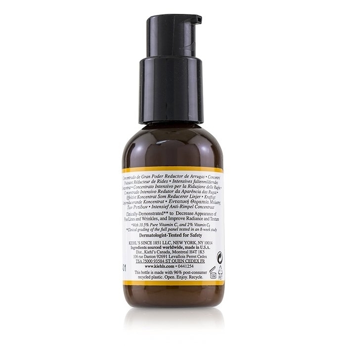 Kiehl's - Dermatologist Solutions Powerful-Strength Line-Reducing Concentrate (With 12.5% Vitamin C + Hyaluronic Acid)(50ml/1.7oz)