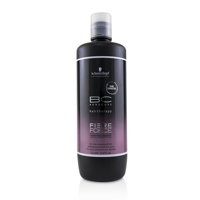 Schwarzkopf - BC Bonacure Fibre Force Fortifying Shampoo (For Over-Processed Hair)(1000ml/33.8oz)