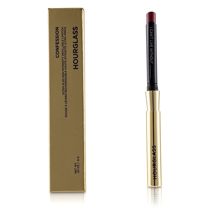 HourGlass - Confession Ultra Slim High Intensity Refillable Lipstick - #I Can't Live Without (Red Currant)(0.9g/0.03oz)