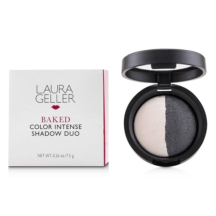 Laura Geller - Baked Color Intense Shadow Duo - # Marble/Midnight(7.5g/0.26oz)