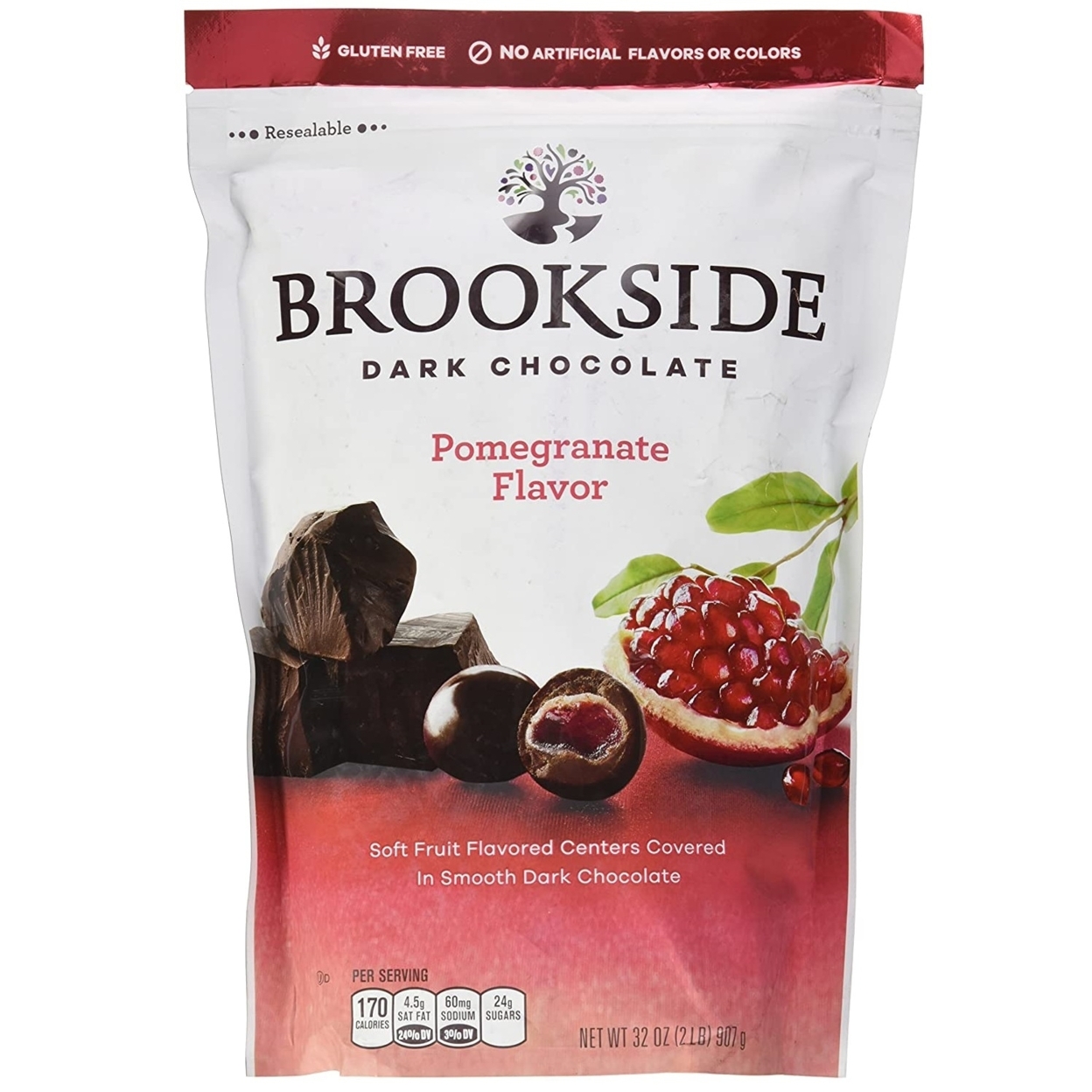 Brookside Dark Chocolate Pomegranate - 2 Pound