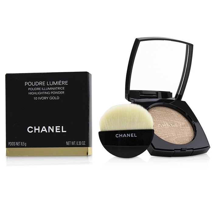 Chanel - Poudre Lumiere Highlighting Powder - # 10 Ivory Gold(8.5g/0.3oz)