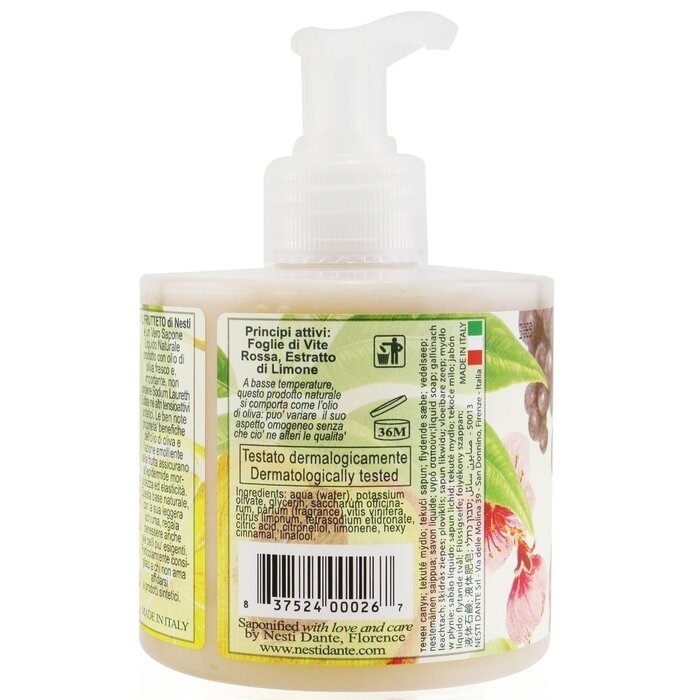 Natural Liquid Soap - Il Frutteto Liquid Soap - 300ml/10.2oz