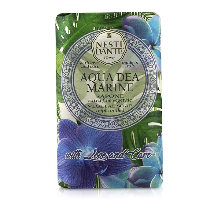 Triple Milled Vegetal Soap With Love & Care - Aqua Dea Marine - 250g/8.8oz