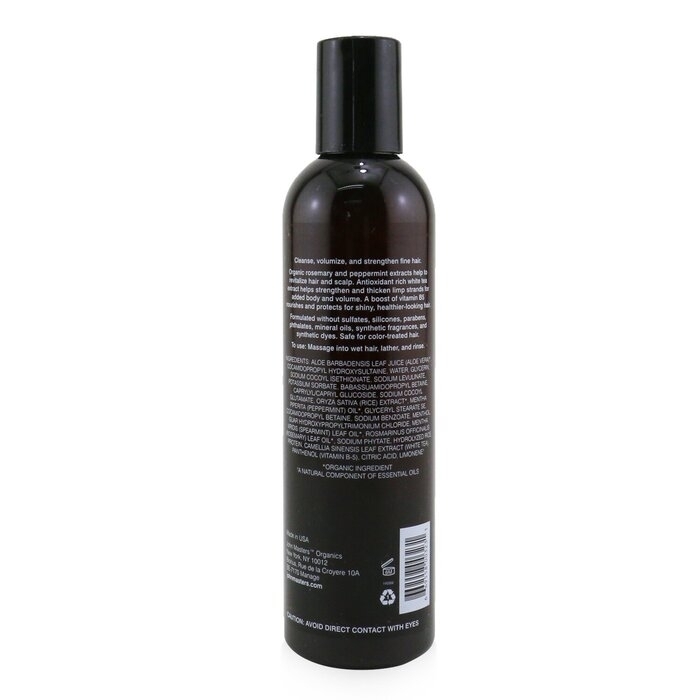 Shampoo For Fine Hair With Rosemary & Peppermint - 236ml/8oz