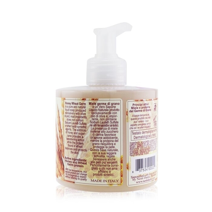 Natural Liquid Soap - Honey WheatGerm - 300ml/10.2oz