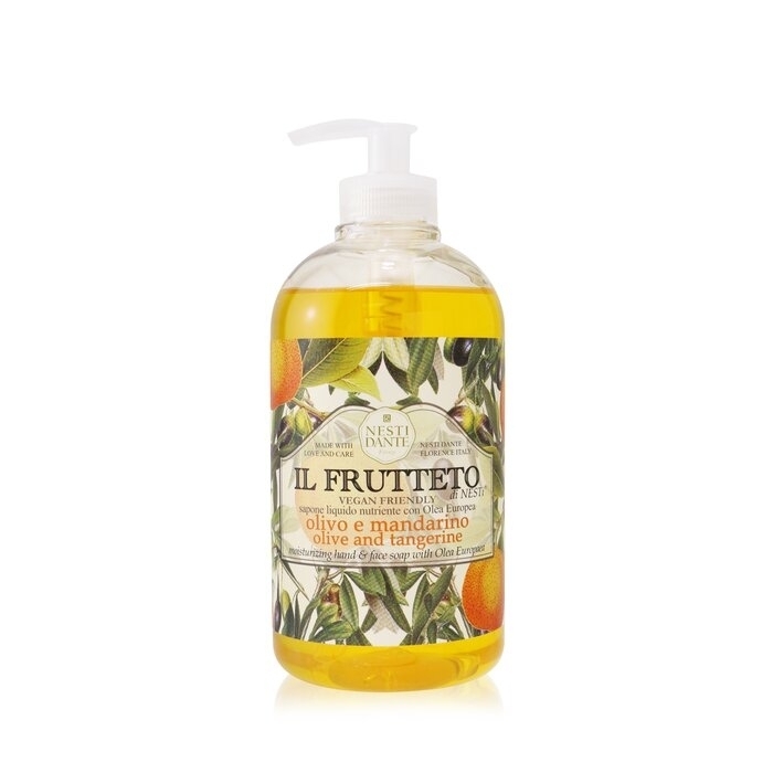 Il Frutteto Moisturizing Hand & Face Soap With Olea Europea - Olive & Tangerine - 500ml/16.9oz