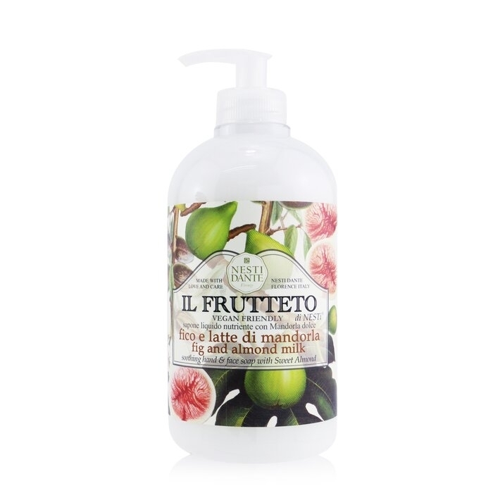 Il Frutteto Soothing Hand & Face Soap With Sweet Almond - Fig And Almond Milk - 500ml/16.9oz
