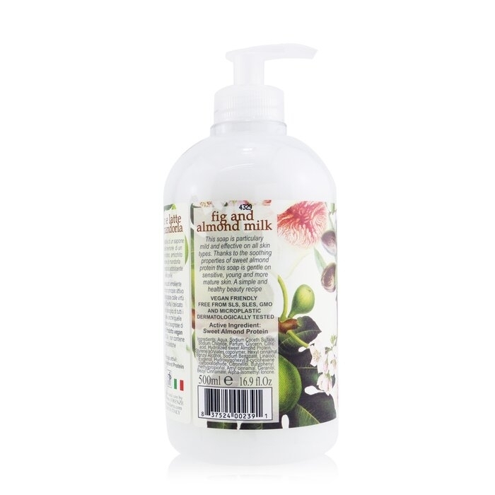 Il Frutteto Soothing Hand & Face Soap With Sweet Almond - Fig And Almond Milk - 500ml/16.9oz