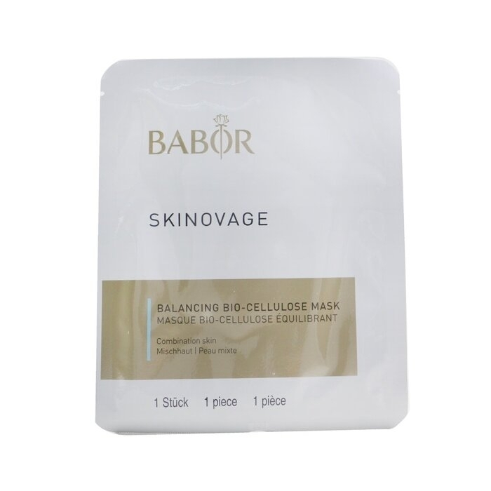 Skinovage [Age Preventing] Balancing Bio-Cellulose Mask - For Combination Skin - 5pcs