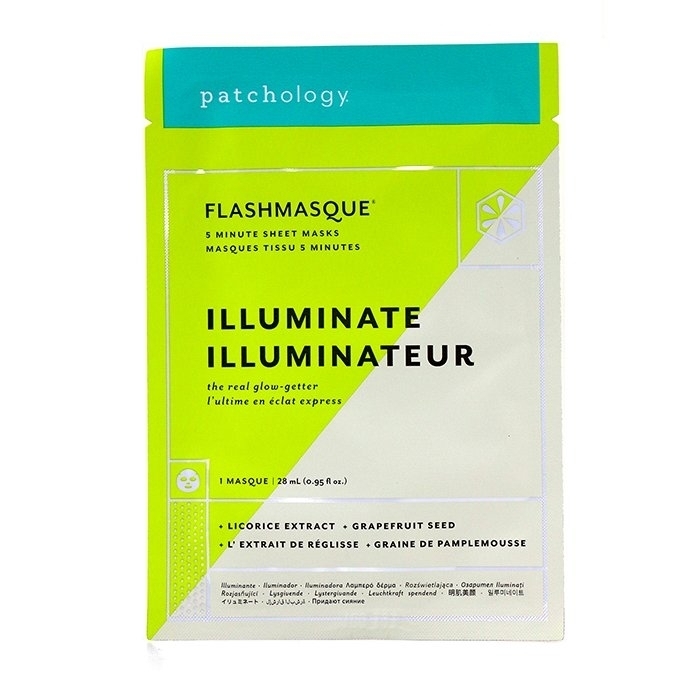 FlashMasque 5 Minute Sheet Mask - Illuminate - 4x28ml/0.95oz