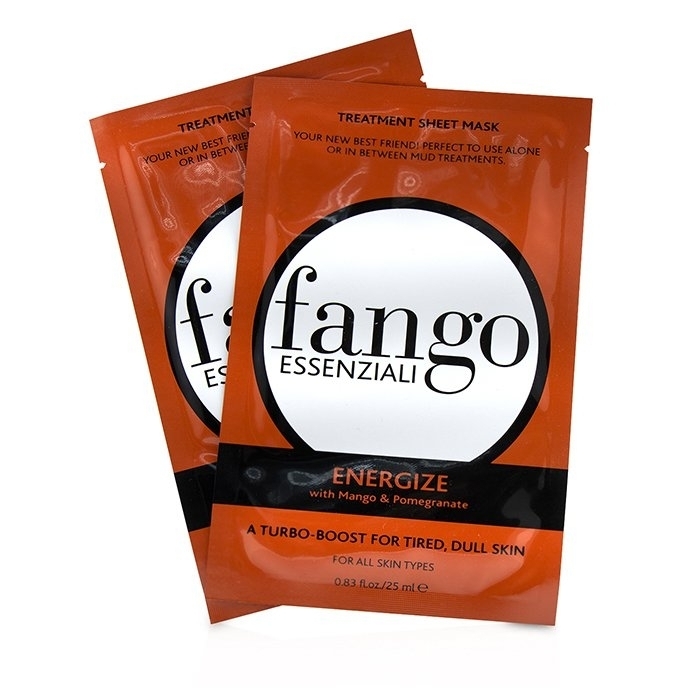 Borghese - Fango Essenziali Energize Treatment Sheet Masks(4x25ml/0.83oz)