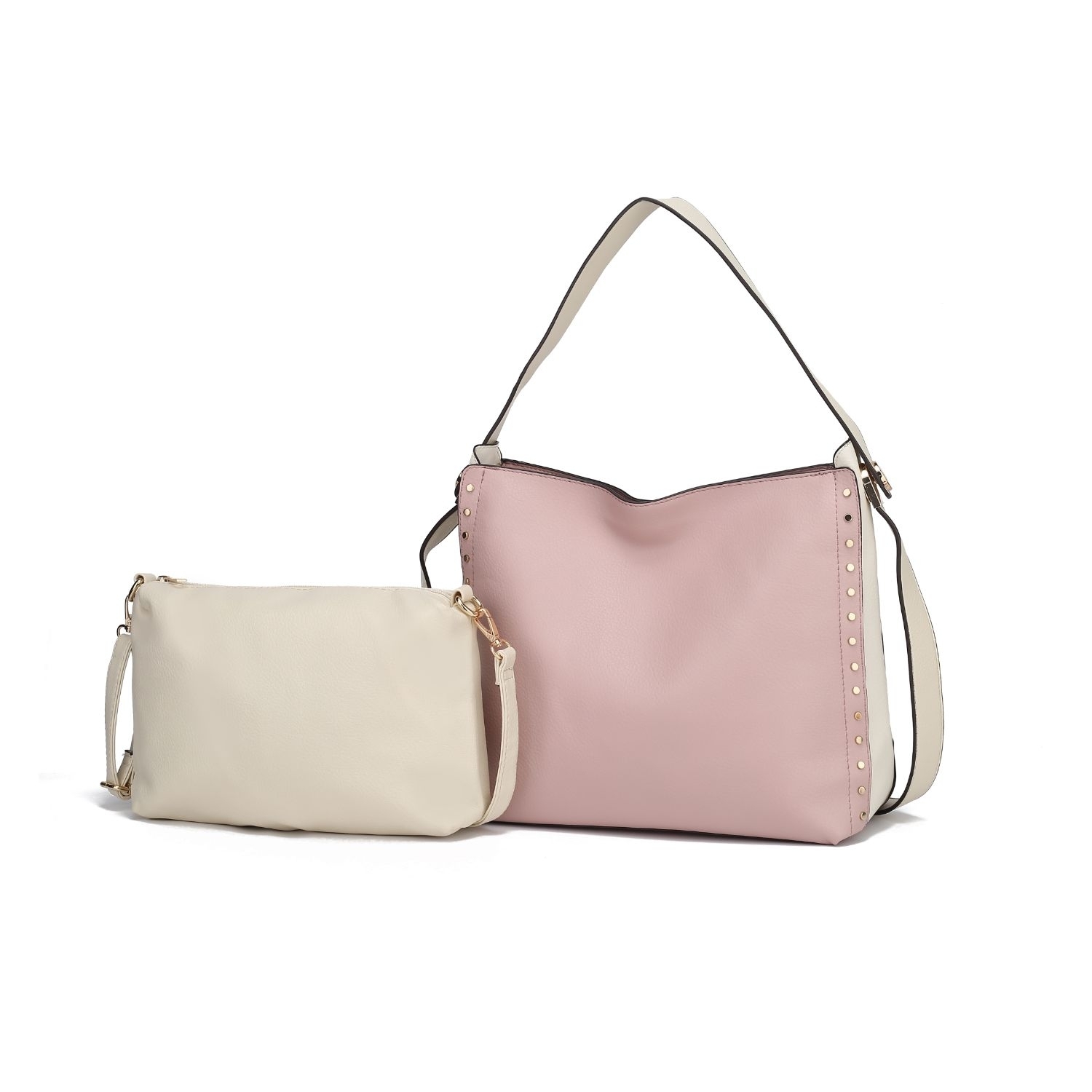 MKF Collection Kaia Hobo Handbag By Mia K. - Pink