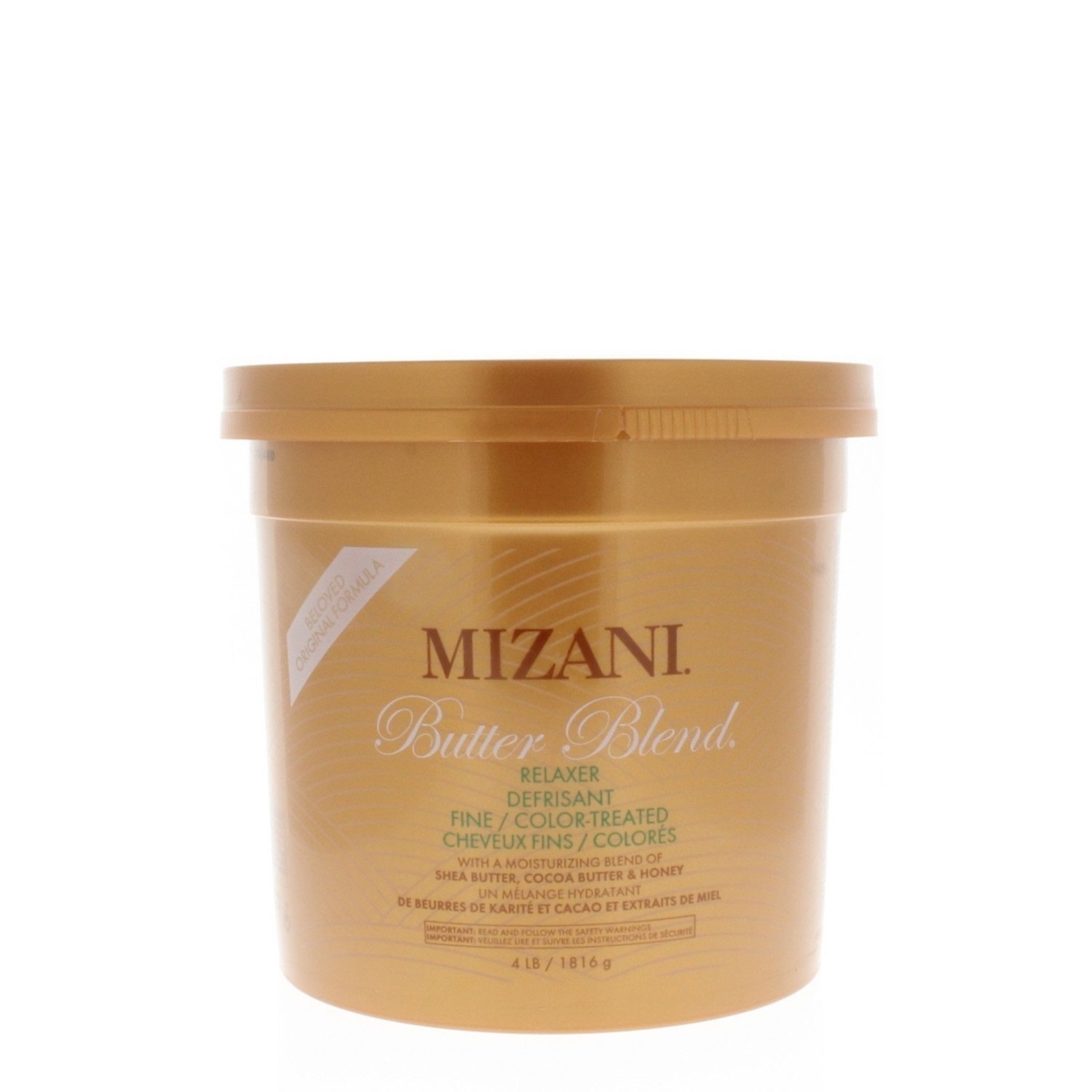 Mizani Butter Blend Rhelaxer For Fine/Color Treated Hair Relaxer 4lbs/1816g