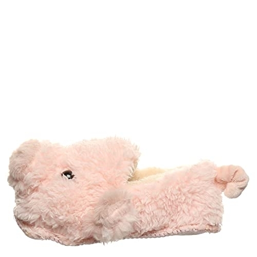 BEARPAW Kids' Lil Critters Slippers Pink Pig - 2549T-652 PINK - Pink, 9 Toddler