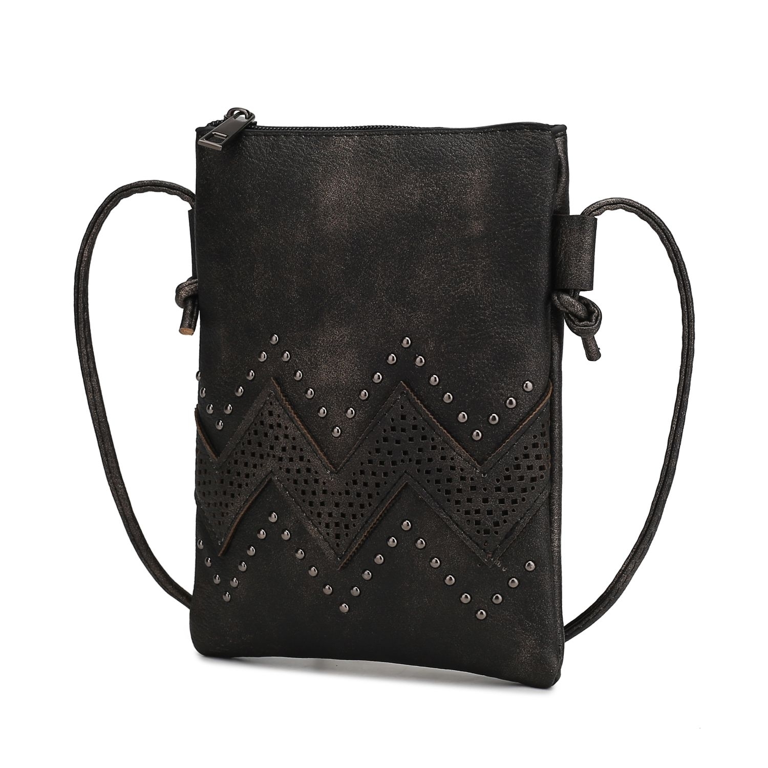 MKF Collection Athena Crossbody Handbag By Mia K - Black