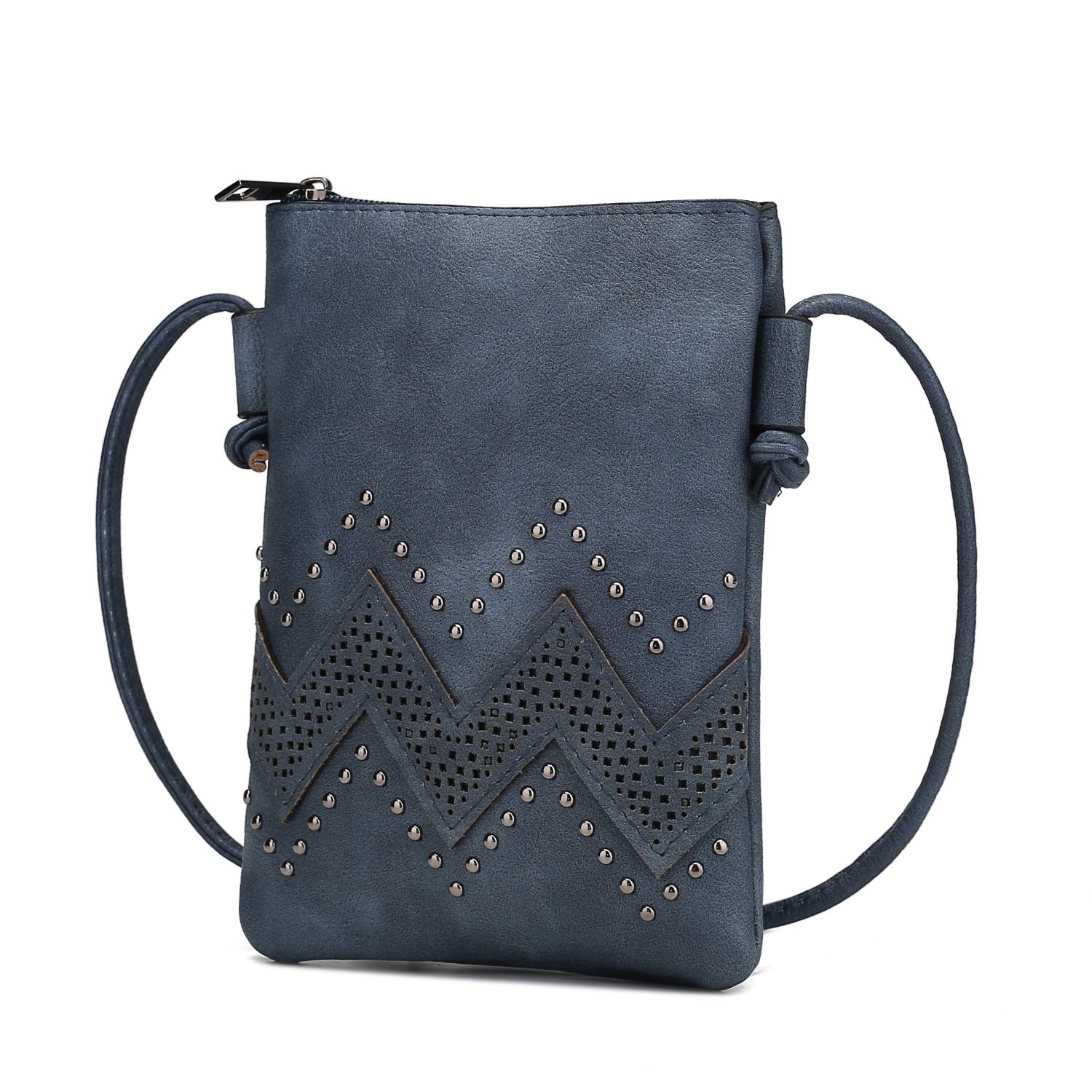 MKF Collection Athena Crossbody Handbag By Mia K - Navy