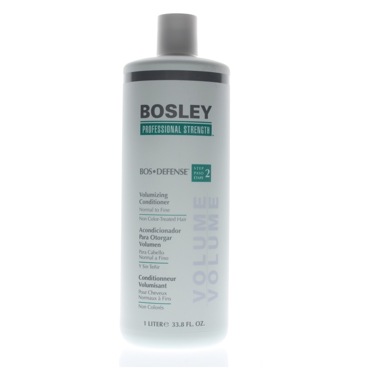 Bosley Defense Volume Conditioner Normal/Fine Non Color-Treated Hair 1 Liter/33.8oz