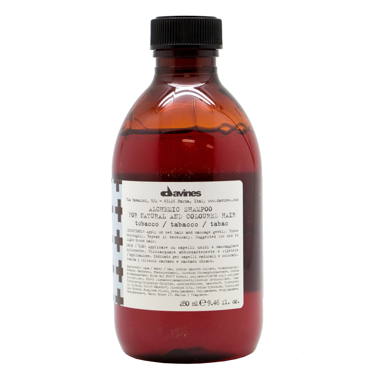 Davines Alchemic Tobacco Shampoo 280ml/9.46oz