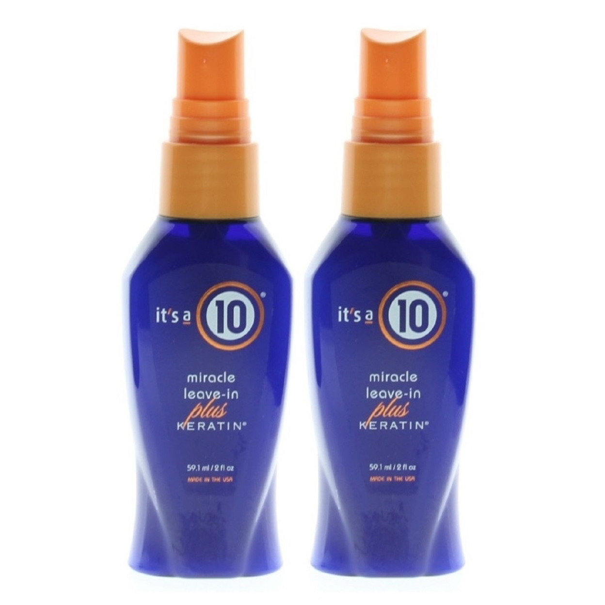 It's A 10 Miracle Leave-In Plus Keratin 2.0oz (2 Pack)