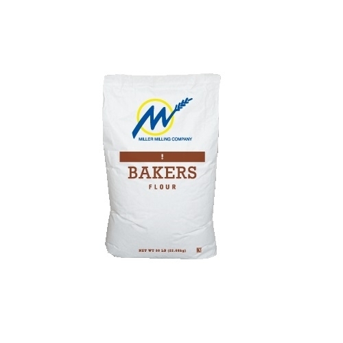 Miller Milling Bakers Flour, 50 Pounds