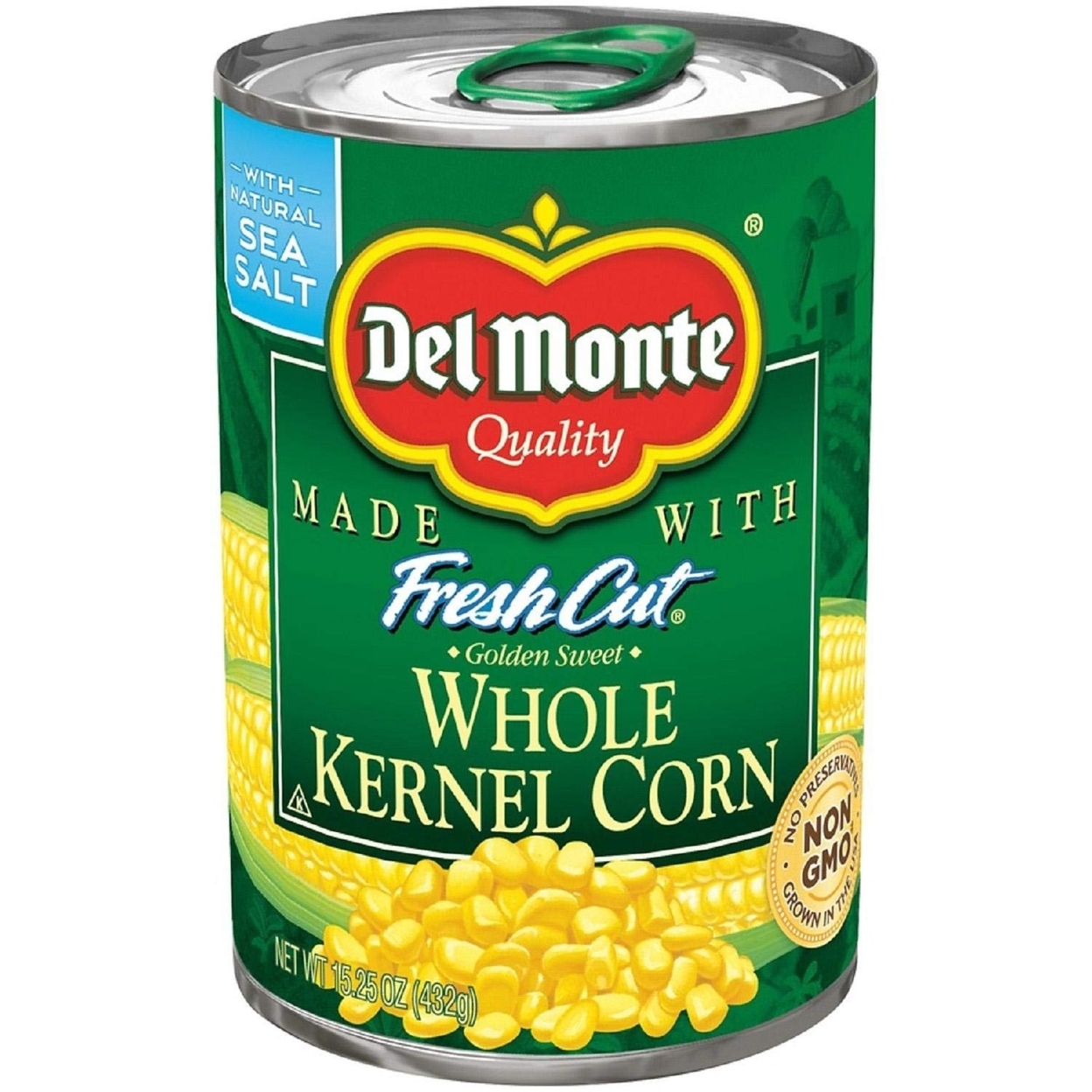 Del Monte Whole Kernel Corn, 15.25 Ounce (Pack Of 12)