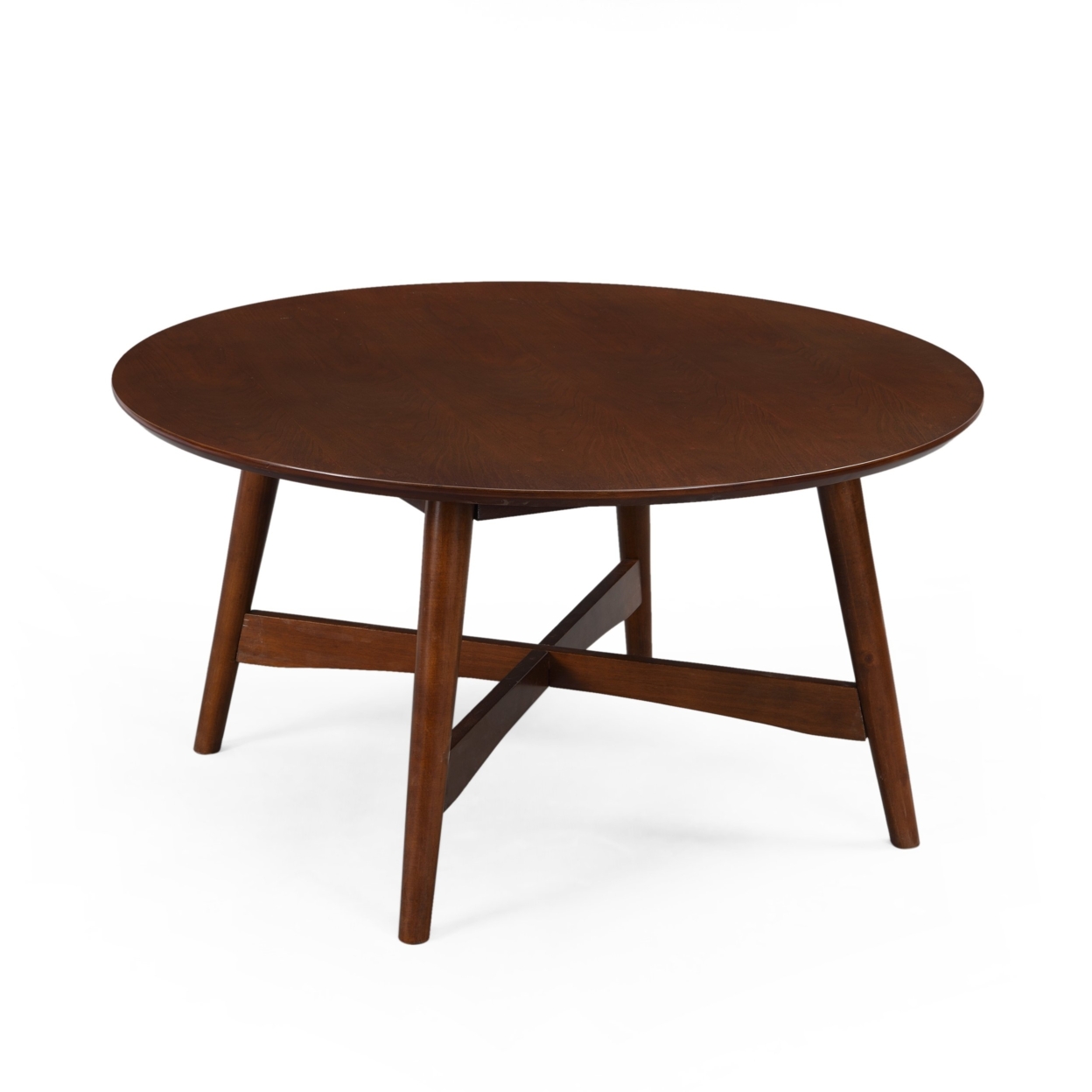 Murdock Mid-Century Modern Wood Coffee Table - Walnut