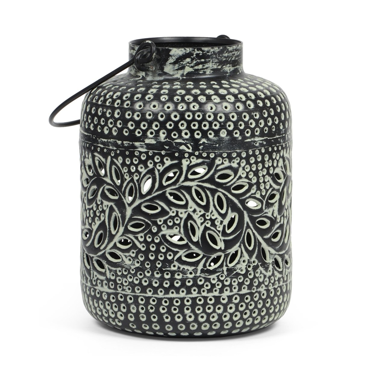 Reitz Boho Handcrafted Decorative Lantern - Large