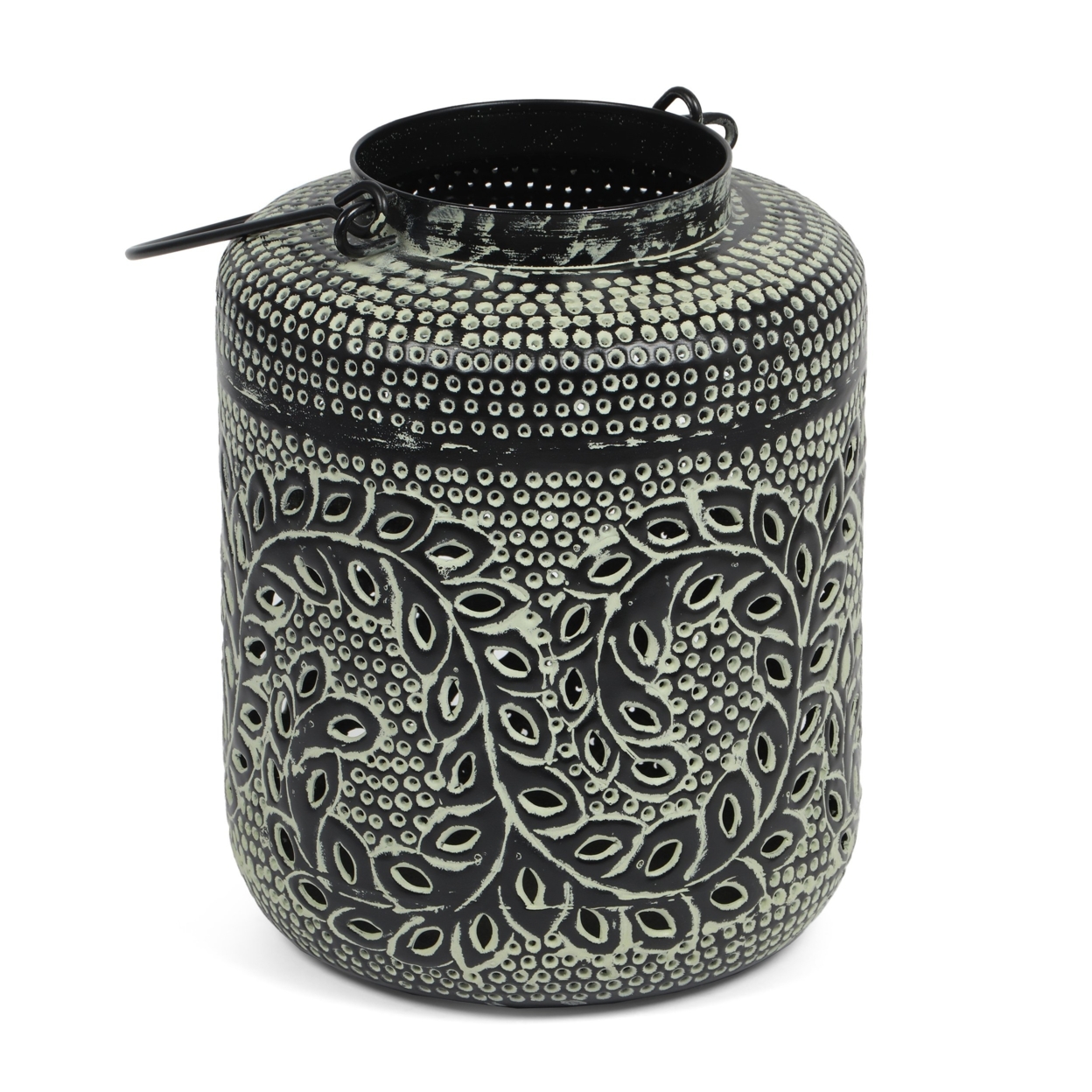 Reitz Boho Handcrafted Decorative Lantern - Large