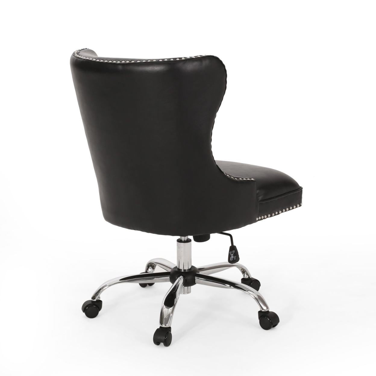 Abagail Contemporary Tufted Swivel Office Chair - Midnight