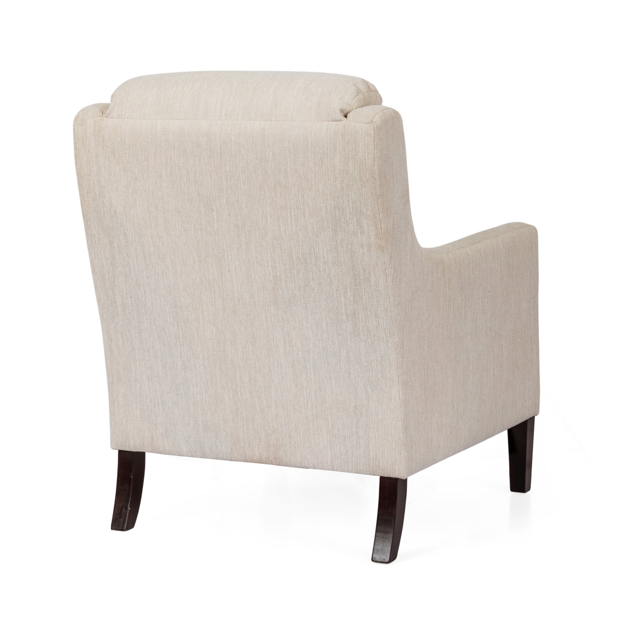 Baden Contemporary Pillow Tufted Fabric Club Chair - Beige