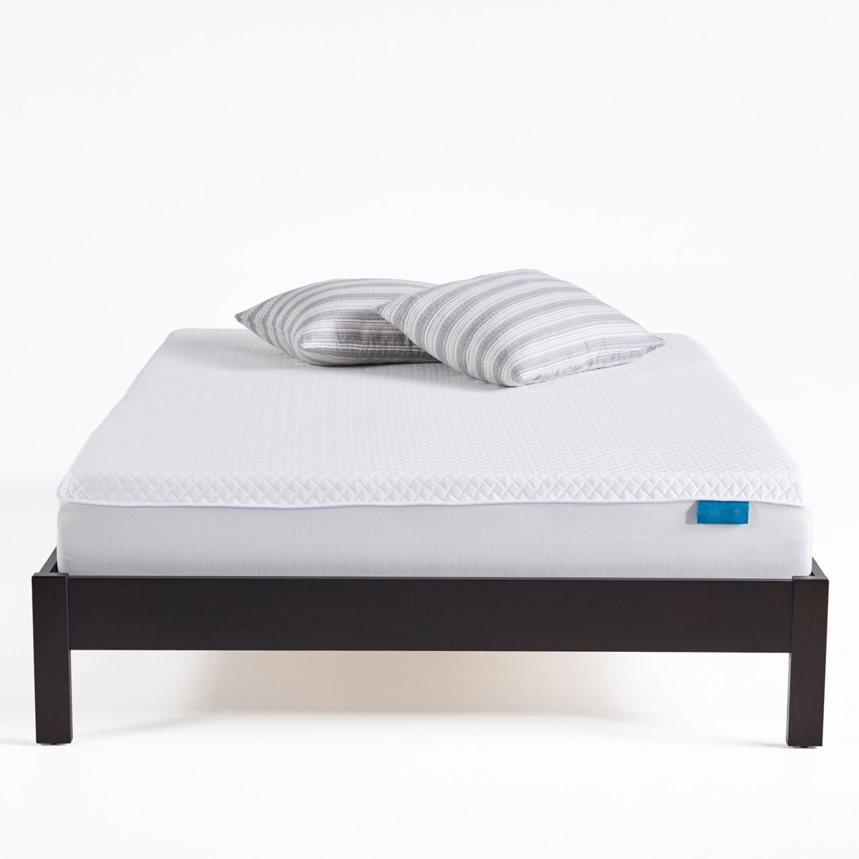 Barchetta 11 Hybrid Medium Firm Cool To Touch Mattress, White And Gray - Full
