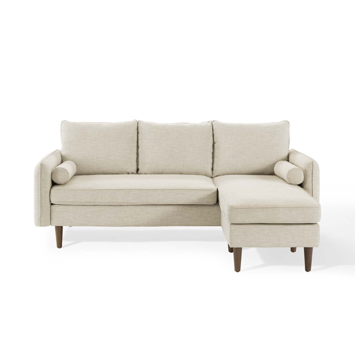 Revive Upholstered Right Or Left Sectional Sofa, Beige