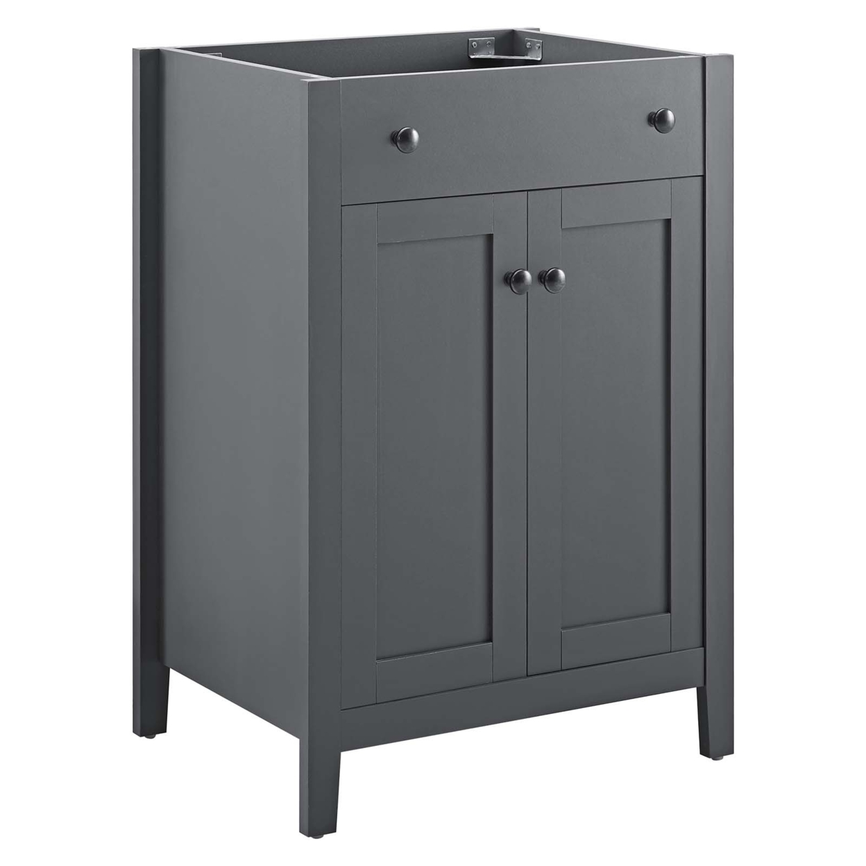Nantucket 24 Bathroom Vanity Cabinet (Sink Basin Not Included), Gray