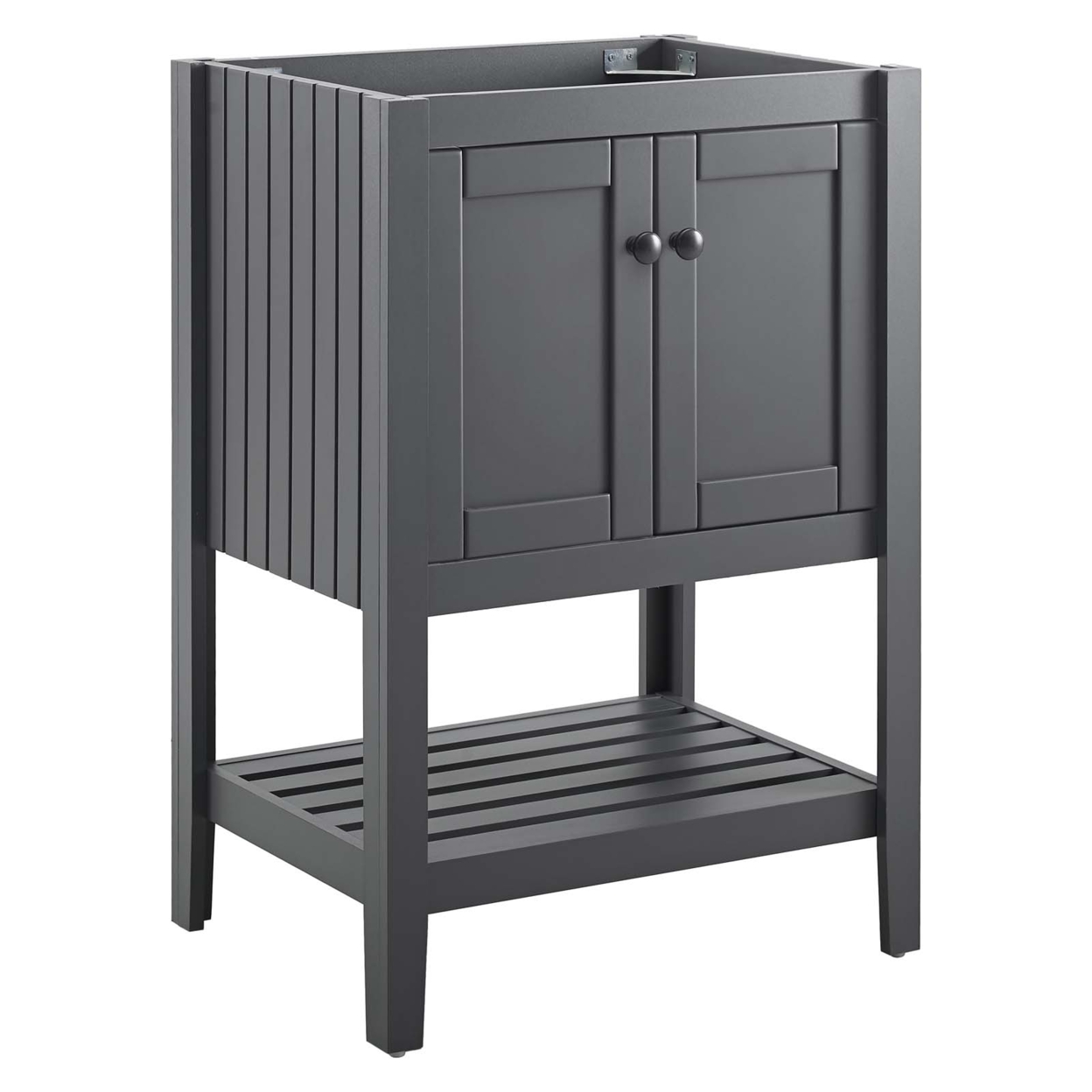 Prestige 23 Bathroom Vanity Cabinet (Sink Basin Not Included), Gray