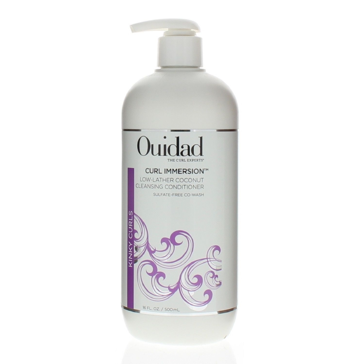 Ouidad Curl Immersion Low-Lather Coconut Cleansing Conditioner 16oz/500ml