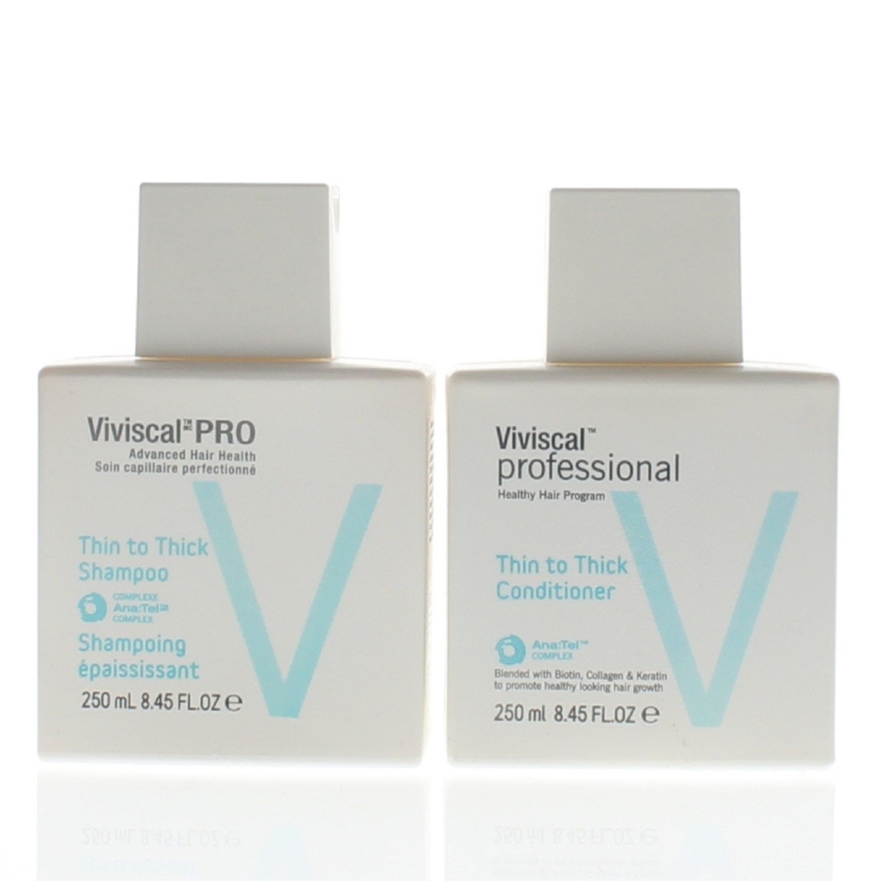 Viviscal Professional Thin To Thick Shampoo And Conditioner 250ml/8.45oz Combo