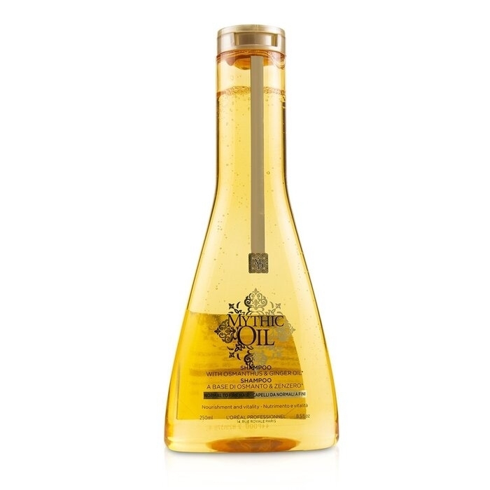 L'Oreal - Professionnel Mythic Oil Shampoo With Osmanthus & Ginger Oil (Normal To Fine Hair)(250ml/8.5oz)