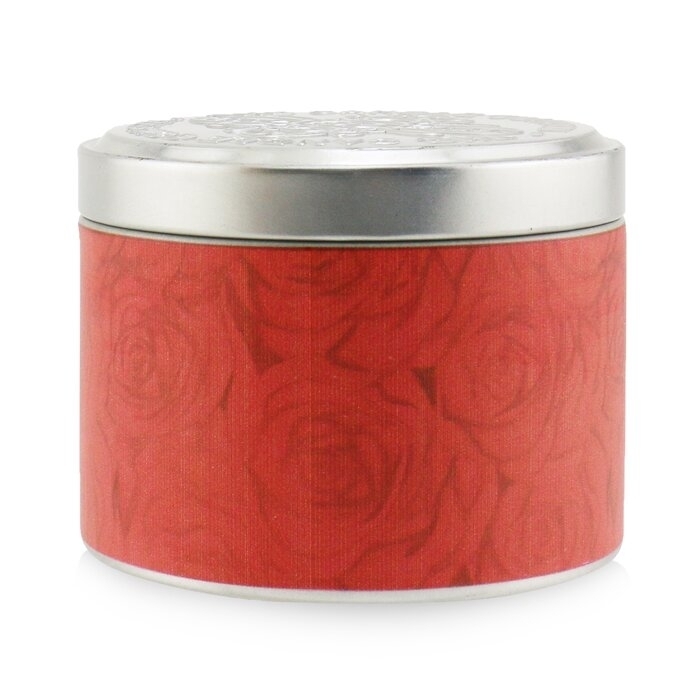 The Candle Company (Carroll & Chan) - 100% Beeswax Tin Candle - Red Red Rose((8x6) Cm)