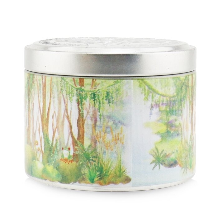 The Candle Company (Carroll & Chan) - 100% Beeswax Tin Candle - Tropical Forest((8x6) Cm)