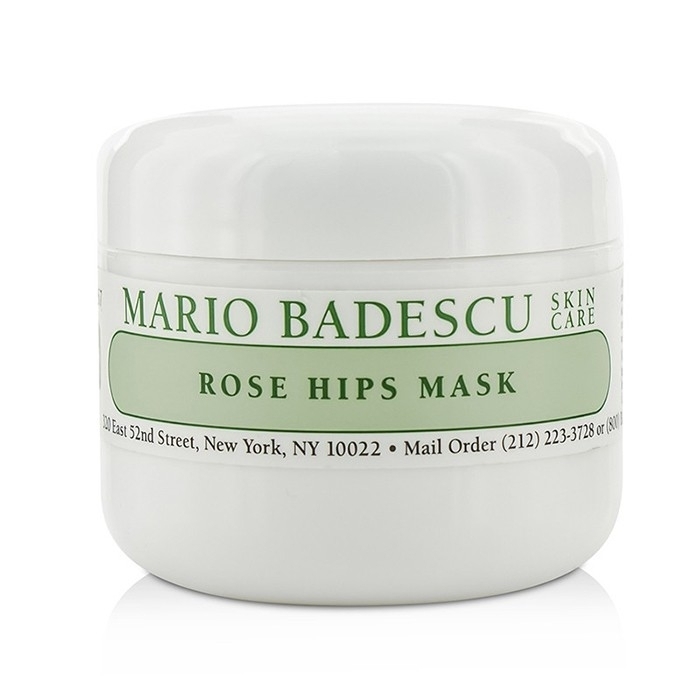 Mario Badescu - Rose Hips Mask - For Combination/ Dry/ Sensitive Skin Types(59ml/2oz)