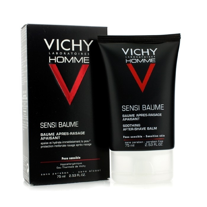 Vichy - Homme Soothing After-Shave Balm (For Sensitive Skin)(75ml/2.53oz)