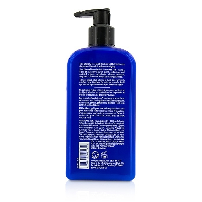 Jack Black - Pure Clean Daily Facial Cleanser(473ml/16oz)