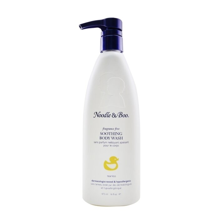 Noodle & Boo - Soothing Body Wash - Fragrance Free (Dermatologist-Tested & Hypoallergenic)(473ml/16oz)