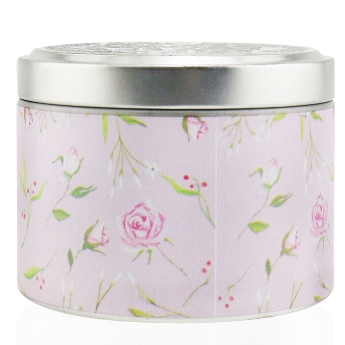The Candle Company (Carroll & Chan) - 100% Beeswax Tin Candle - Jasmine Rose Cranberry((8x6) Cm)