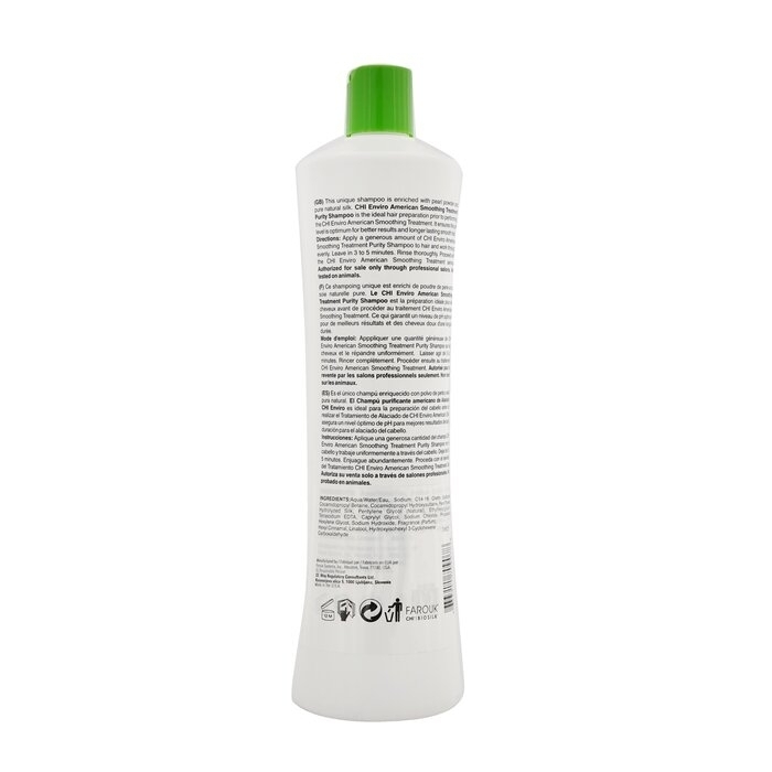 CHI - Enviro American Smoothing Treatment Purity Shampoo(946ml/32oz)