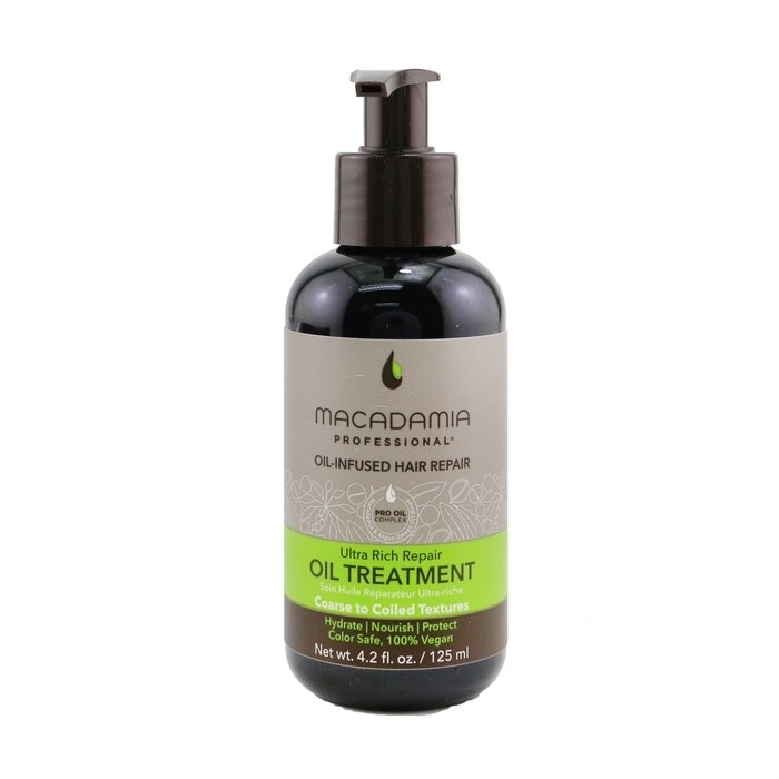 Macadamia Natural Oil - Professional Ultra Rich Repair Oil Treatment (Coarse To Coiled Textures)(125ml/4.2oz)